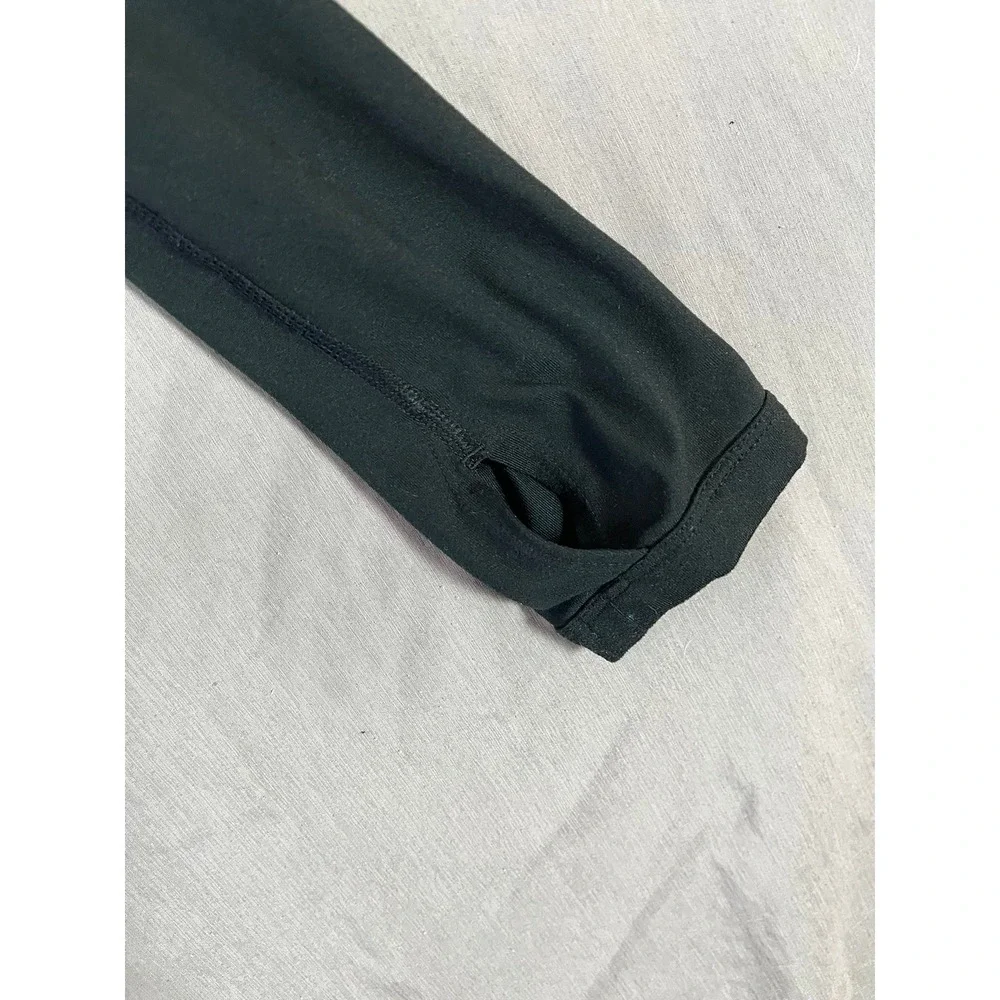 Nike Pullover Womens S Dri-FIT Running Top Black Quarter-Zip Thumbhole EUC